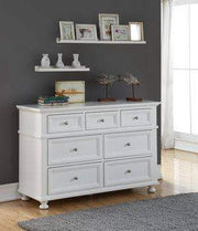 Caramia Furniture Bed White Bed Melinda Full Size Bed Set with Trundle