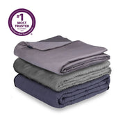 Hush Blankets Bedding Package Grey / Twin (60 x 80) / 15lb The 2-in-1 Weighted Blanket, Duvet, and Iced Cooling Cover Bedding Package: Summer & Winter - Available in 2 Colours and 3 Sizes