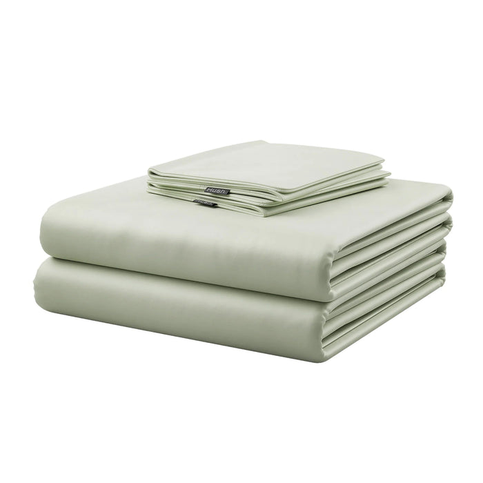 Hush Blankets Bedding Package Sage / Full Hush Iced 2.0 Cooling Organic Bamboo Bed Sheet and Pillowcase Bedding Package - Available in 8 Colours and 5 Sizes