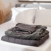 Hush Blankets Bedding Package The 2-in-1 Weighted Blanket, Duvet, and Iced Cooling Cover Bedding Package: Summer & Winter - Available in 2 Colours and 3 Sizes