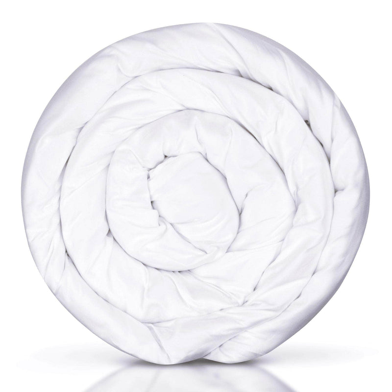 Hush Blankets Weighted Blanket White / Personal (48 x 78) / 12lb Hush Iced 2.0 Organic Bamboo Cooling Weighted Blanket - Available in 2 Colours and 4 Sizes