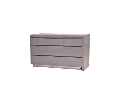 Mobital Dresser Light Grey Savvy Double Dresser High Gloss Light Grey - Available in 2 Colours