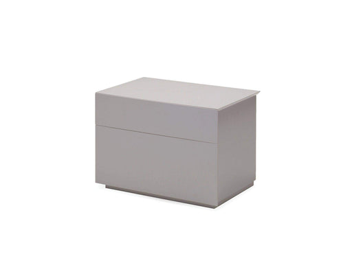 Mobital Nightstand Stone Vex 2 Drawer Night Table Matte Stone - Available in 2 Colours