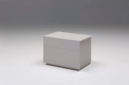 Mobital Nightstand Stone Vex 2 Drawer Night Table Matte Stone - Available in 2 Colours