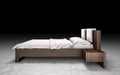 Modloft Bed Monroe Eco Pelle Leather Low Profile Platform Bed - Available in 3 Colours and 2 Sizes