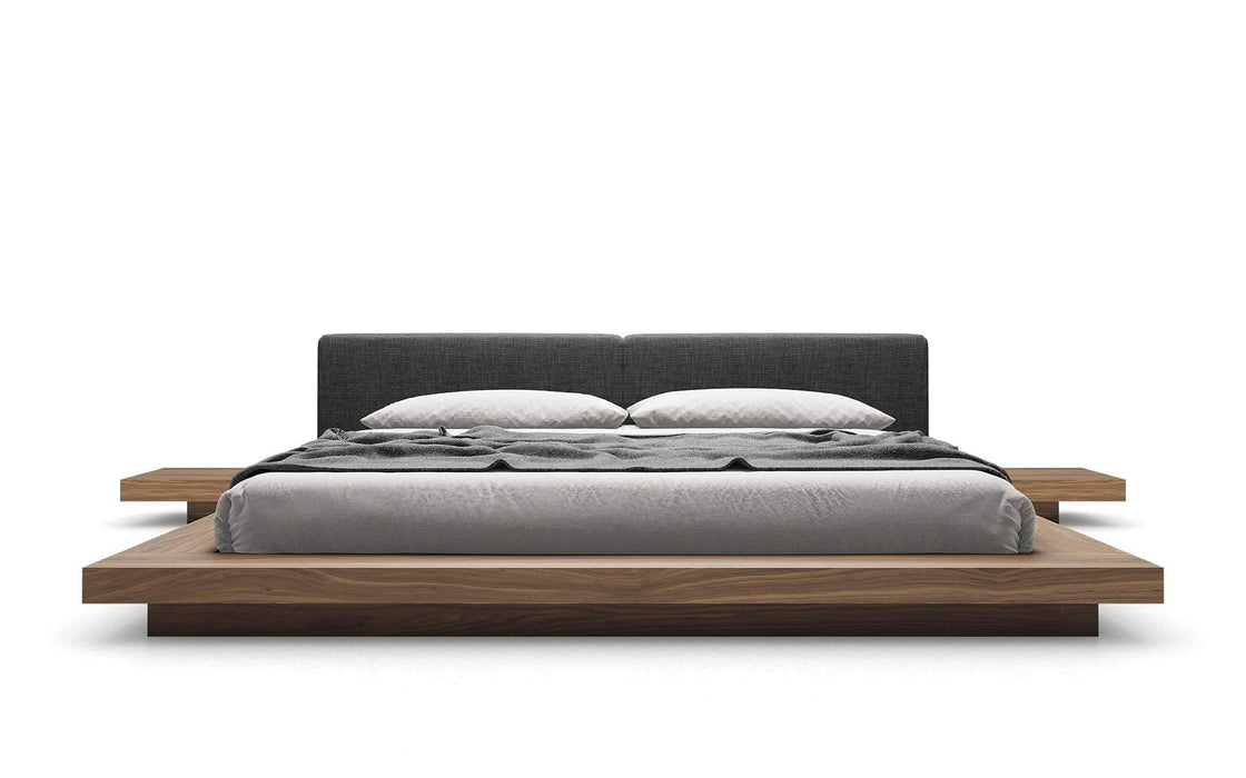 Modloft Bed Worth Eco-Leather Platform Bed - Available in 5 Colours and 3 Sizes