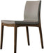 Modloft Dining Chair Enna Italian-Made Eco Pelle Leather Dining Chair (Set of 2) - Available in 2 Colours