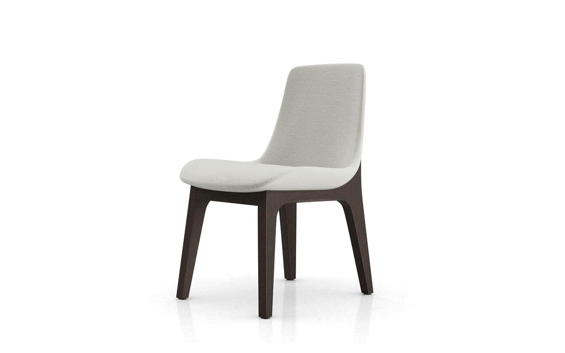 Modloft Dining Chair Silver Birch Fabric/Seared Ash Mercer Fabric Dining Side Chair (Set of 2) - Available in 2 Colours
