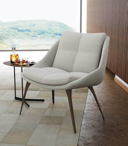 Modloft Lounge Chair Columbus Upholstered Lounge Chair - Available in 2 Colours
