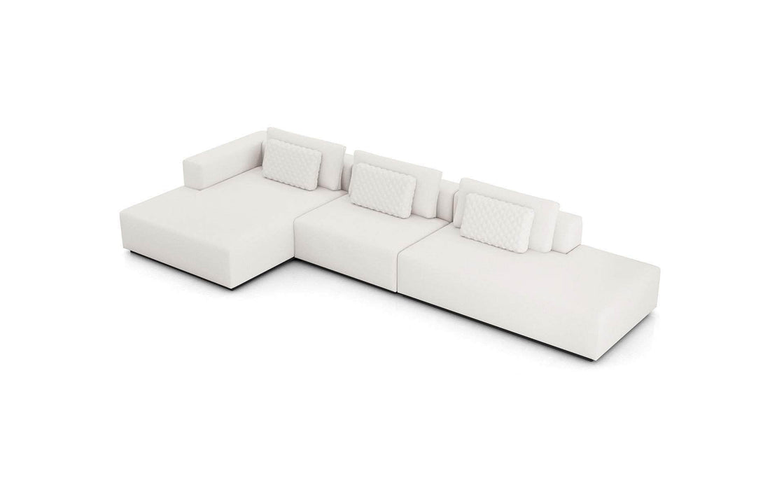 Modloft Sectional Spruce Modular Sectional Sofa with Chaise - Available in 2 Configurations