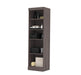 Modubox Bookcase Bark Grey Pur 25“ Storage Unit - Available in 4 Colours