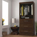 Modubox Bookcase Chocolate Pur 36” Storage Unit with 3 Drawers - Available in 4 Colours