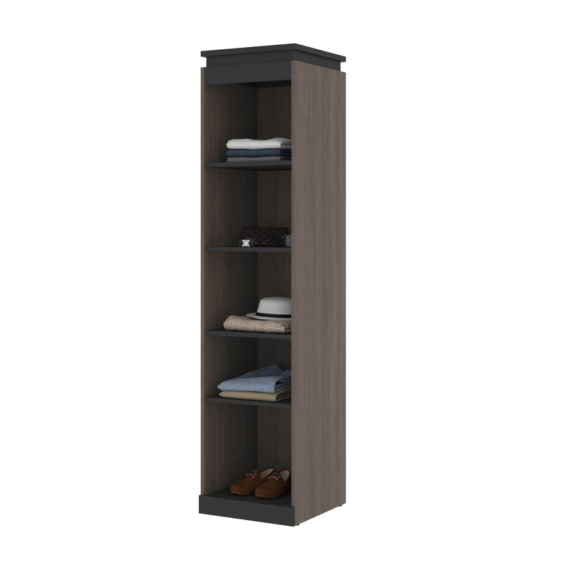 Modubox Bookcase Orion 20"W Narrow Shelving Unit - Available in 2 Colours