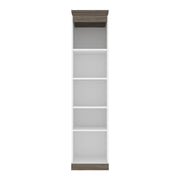 Modubox Bookcase Orion 20"W Narrow Shelving Unit - Available in 2 Colours
