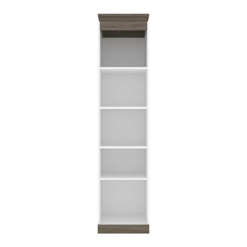 Modubox Bookcase Orion 20"W Narrow Shelving Unit - Available in 2 Colours