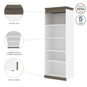 Modubox Bookcase Orion 30"W Shelving Unit - Available in 2 Colours