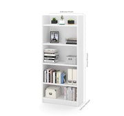 Modubox Bookcase Pro-Linea Standard 5 Shelf Bookcase - Available in 2 Colours