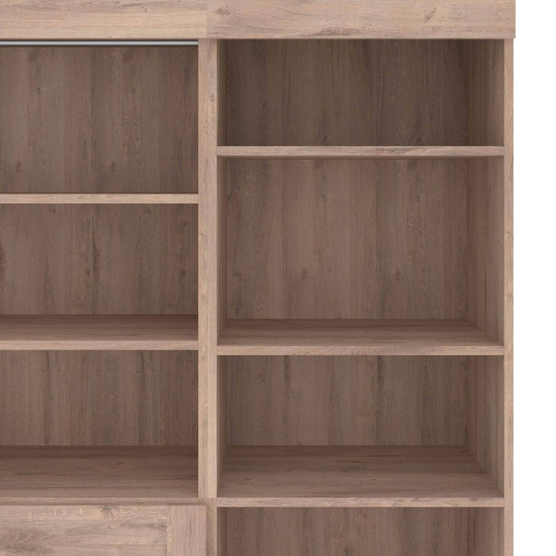 Modubox Bookcase Pur 25“ Storage Unit - Available in 4 Colours