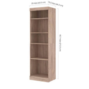 Modubox Bookcase Pur 25“ Storage Unit - Available in 4 Colours