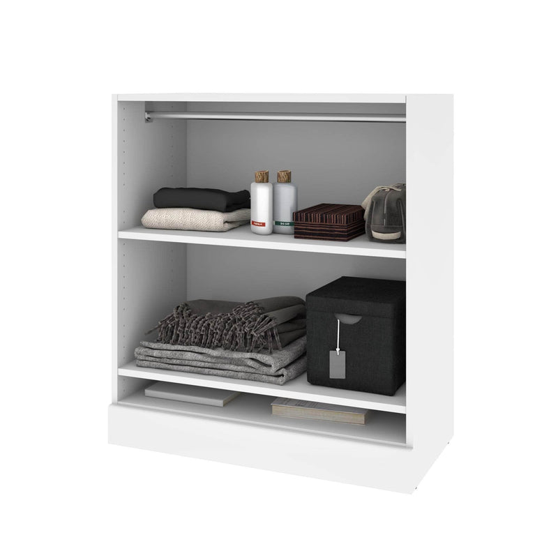 Modubox Bookcase Versatile Low Storage Unit With Rod - Available in 2 Colours