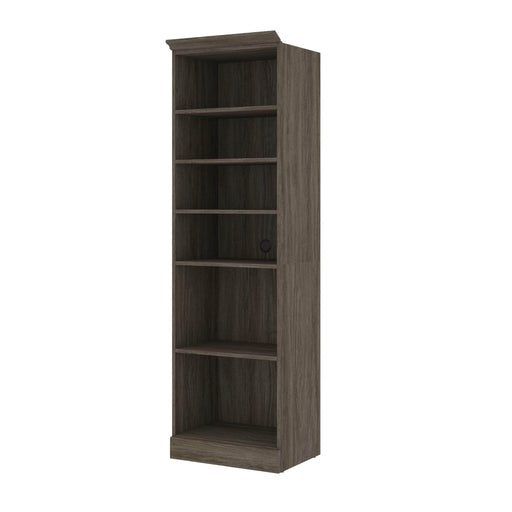 Modubox Bookcase Walnut Grey Versatile 25“ Storage Unit - Available in 3 Colours