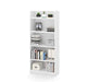 Modubox Bookcase White Pro-Linea Standard 5 Shelf Bookcase - Available in 2 Colours