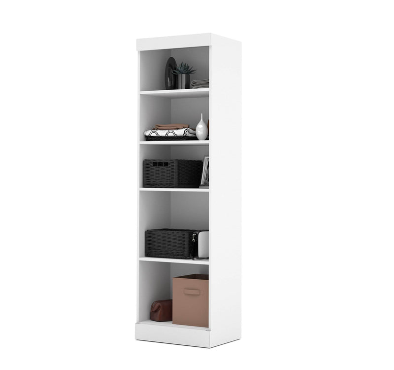 Modubox Bookcase White Pur 25“ Storage Unit - Available in 4 Colours