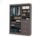Modubox Closet Organizer Bark Grey Pur 61W Closet Organizer - Available in 3 Colours