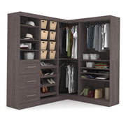 Modubox Closet Organizer Bark Grey Pur 83W Walk-In Closet Organizer - Available in 2 Colours