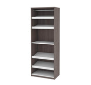 Modubox Closet Organizer Bark Grey & White Cielo 29.5” Closet Organizer - Available in 2 Colours
