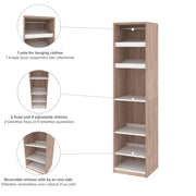 Modubox Closet Organizer Cielo 19.5” Closet Organizer - Available in 2 Colours