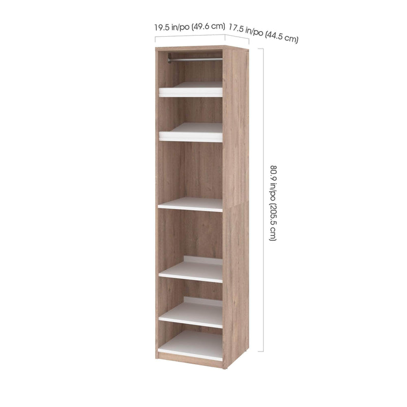 Modubox Closet Organizer Cielo 19.5” Closet Organizer - Available in 2 Colours
