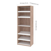 Modubox Closet Organizer Cielo 29.5” Closet Organizer - Available in 2 Colours