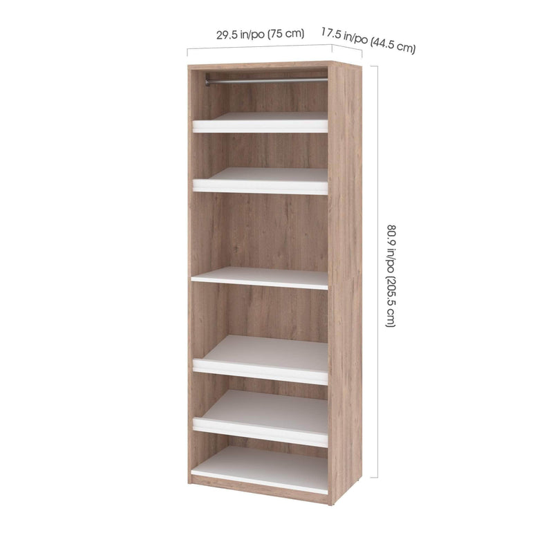Modubox Closet Organizer Cielo 29.5” Closet Organizer - Available in 2 Colours