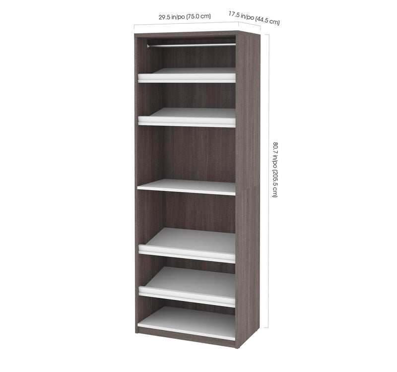 Modubox Closet Organizer Cielo 29.5” Closet Organizer - Available in 2 Colours