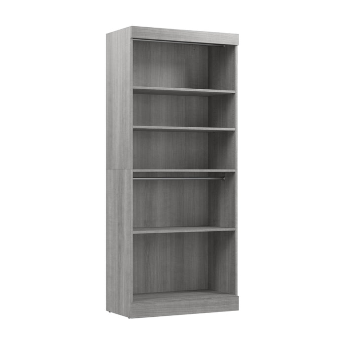 Modubox Closet Organizer Platinum Gray Pur 36" Closet Organizer Storage Unit - Available in 5 Colours