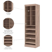 Modubox Closet Organizer Pur 25“ Closet Organizer - Available in 3 Colours