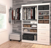 Modubox Closet Organizer Pur 61W Closet Organizer - Available in 3 Colours