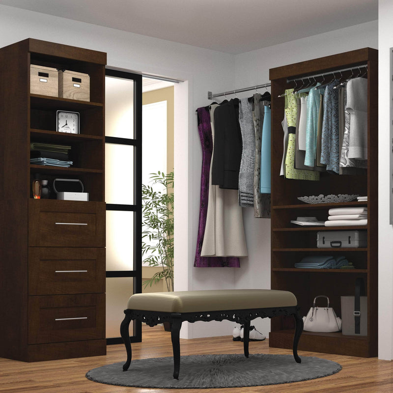 Modubox Closet Organizer Pur 61W Closet Organizer - Available in 3 Colours