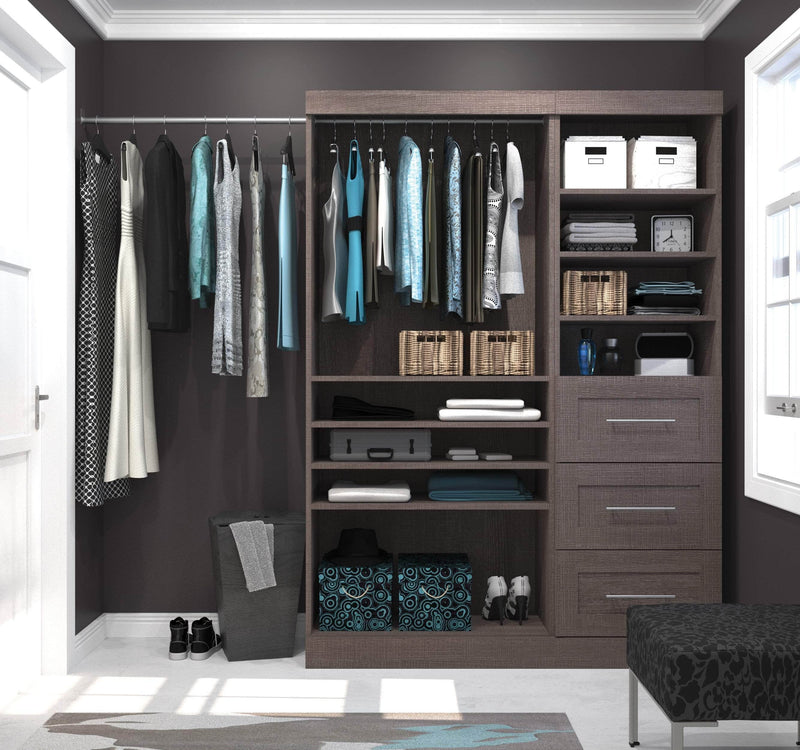 Modubox Closet Organizer Pur 61W Closet Organizer - Available in 3 Colours