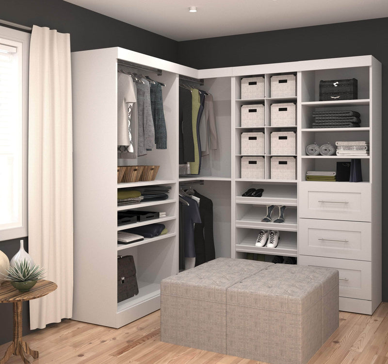 Modubox Closet Organizer Pur 83W Walk-In Closet Organizer - Available in 2 Colours