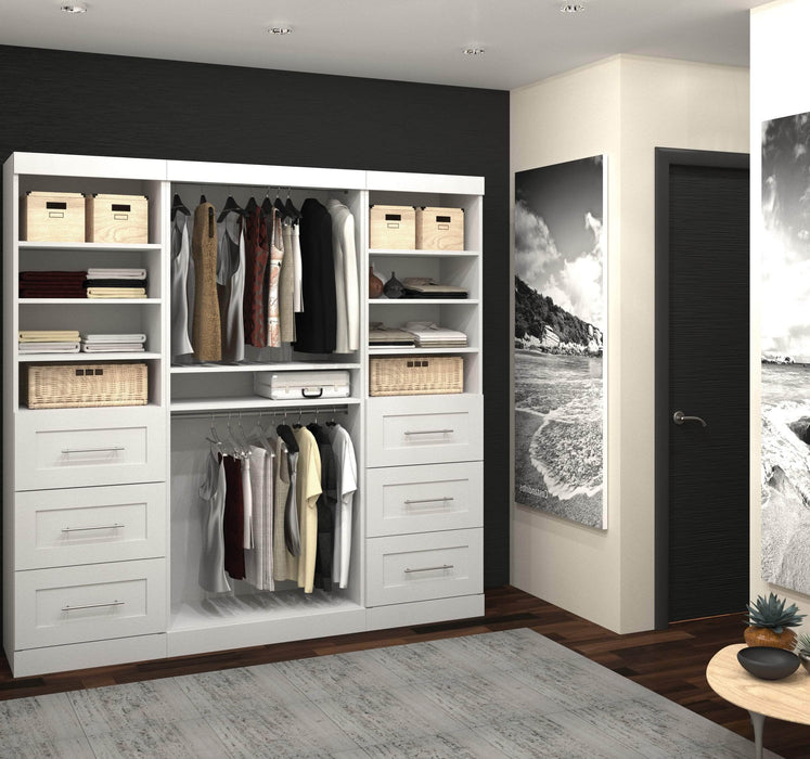 Modubox Closet Organizer Pur 86“ Closet Organizer - Available in 3 Colours
