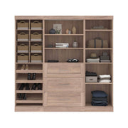 Modubox Closet Organizer Pur 86“ Closet Organizer with Storage Cubbies - Available in 3 Colours