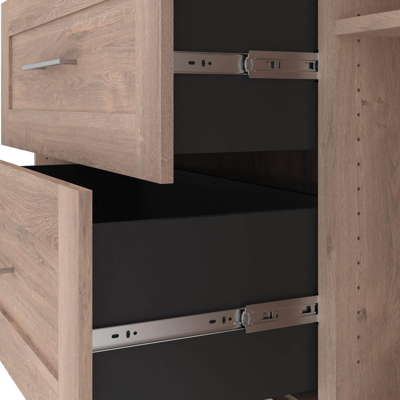 Modubox Closet Organizer Pur 86“ Closet Organizer with Storage Cubbies - Available in 3 Colours