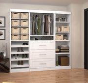 Modubox Closet Organizer Pur 86“ Closet Organizer with Storage Cubbies - Available in 3 Colours