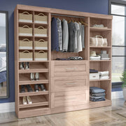 Modubox Closet Organizer Pur 86“ Closet Organizer with Storage Cubbies - Available in 3 Colours