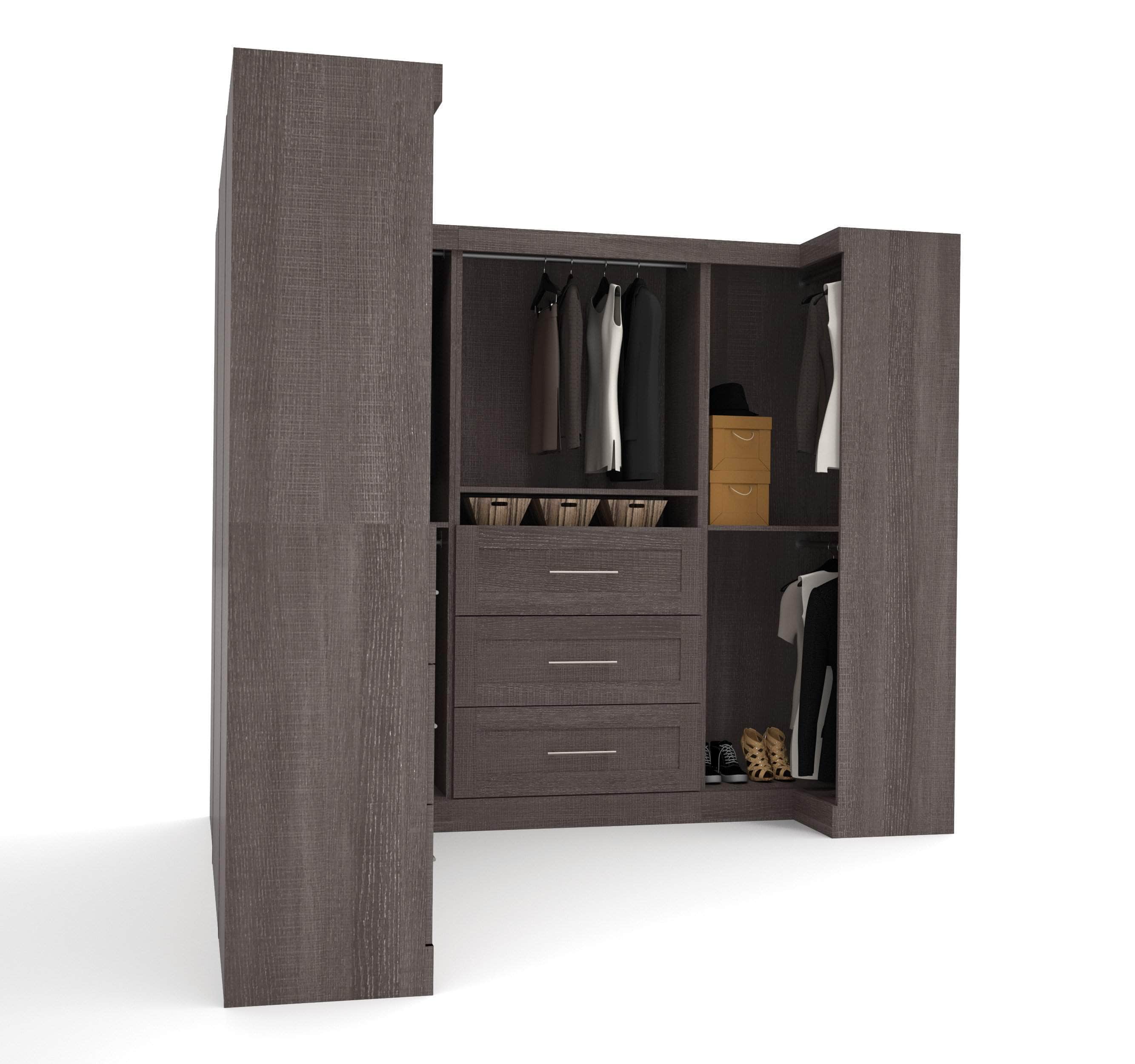Modubox Pur Walk-In Closet Organizer Set — Wholesale Furniture