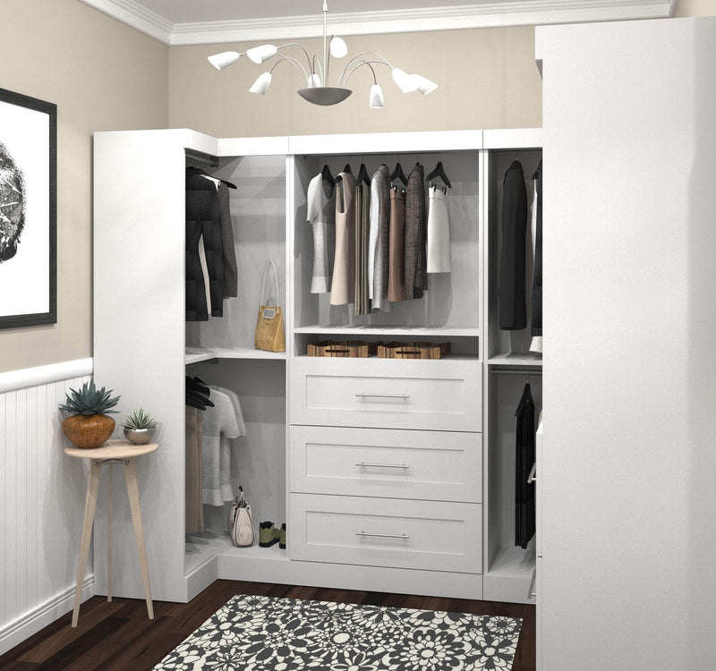 Modubox Closet Organizer Pur Walk-In Closet Organizer Set - Available in 2 Colours