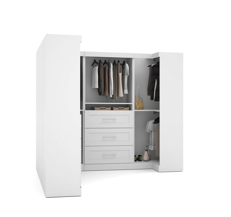 Modubox Closet Organizer Pur Walk-In Closet Organizer Set - Available in 2 Colours