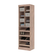 Modubox Closet Organizer Rustic Brown Pur 25“ Closet Organizer - Available in 3 Colours